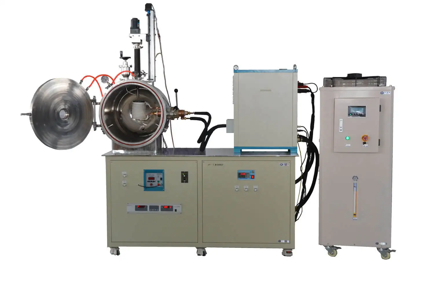 1KG 2 KG Small Capacity Mini Size Lab Application Induction Vacuum Melting Furnace