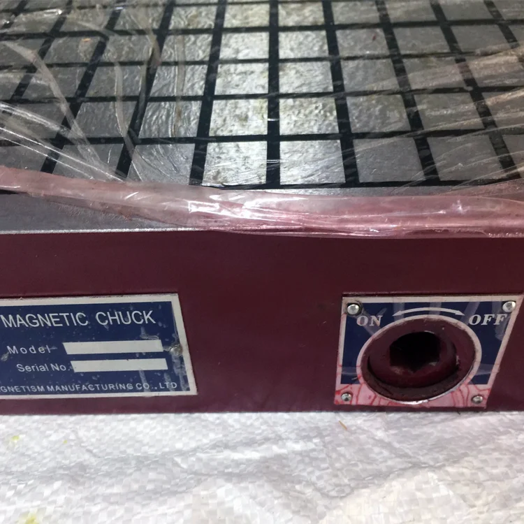 CNC machining center milling machine square strong power  permaent Magnetic chuck