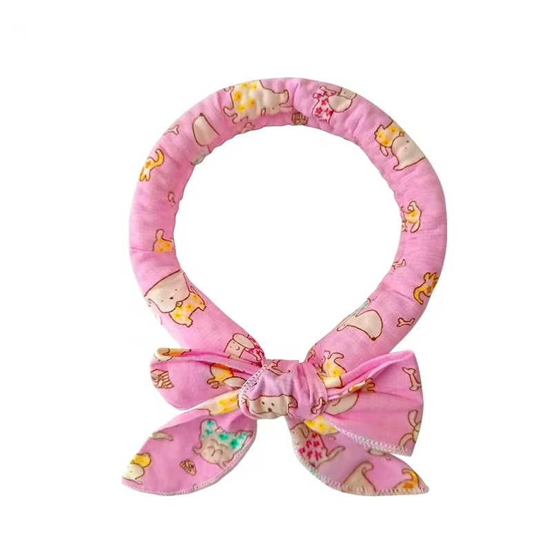 More Colors Neck Cooler Ice Scarf Body Ice Cold Cooling Neck Cooler Necktie Headband Neck cooling bandanas for dogs