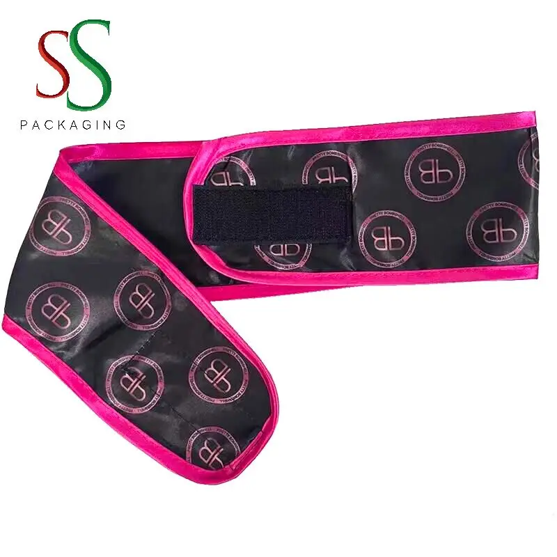 High Quality Custom Satin Headband Wrap Wig Satin Wrap