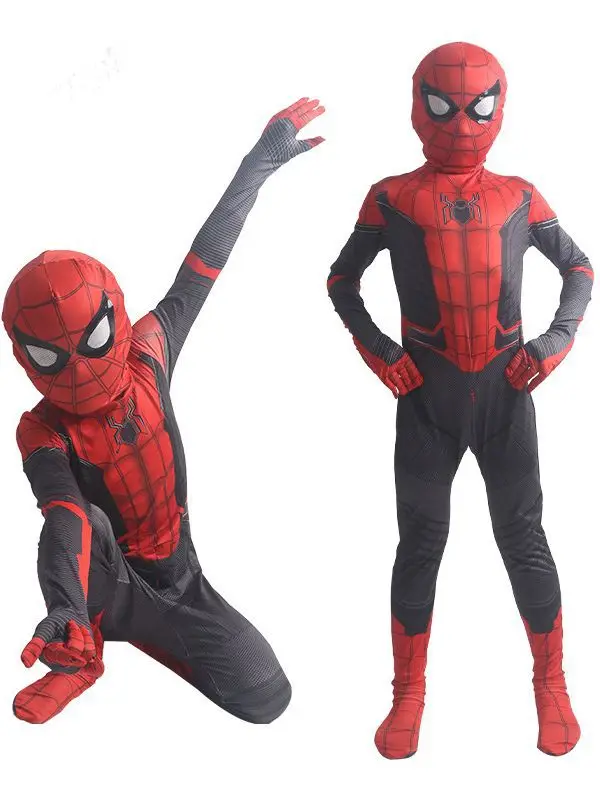 Superhero Spider Man Zentai Suit Spiderman Costume For Kids