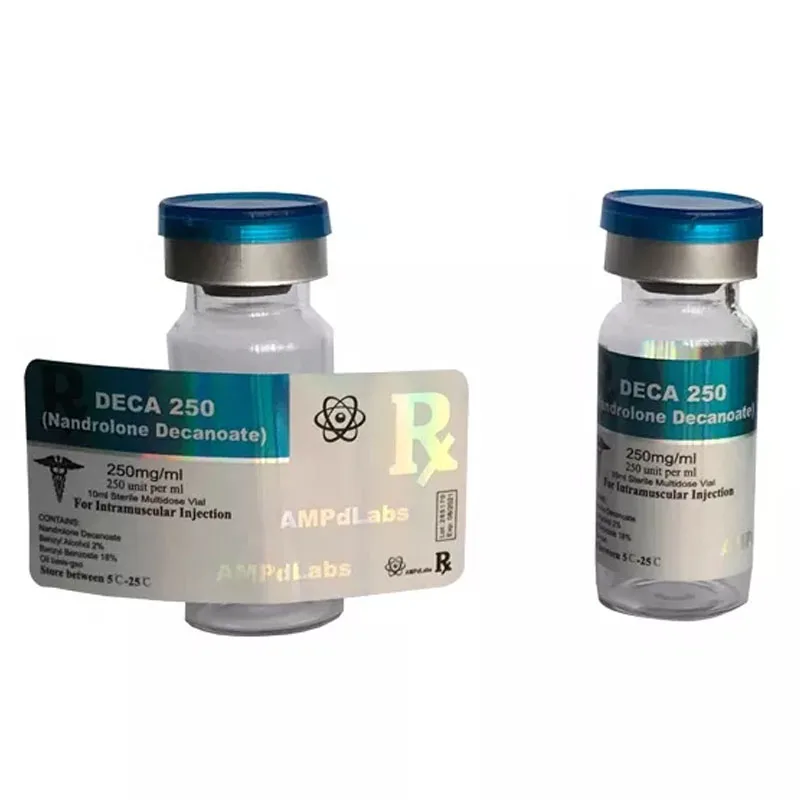 Wholesale OEM & ODM Manufacturer Custom Pharmaceutical Vial Label Medical Injection Glass Vials Label Self Adhesive Stickers