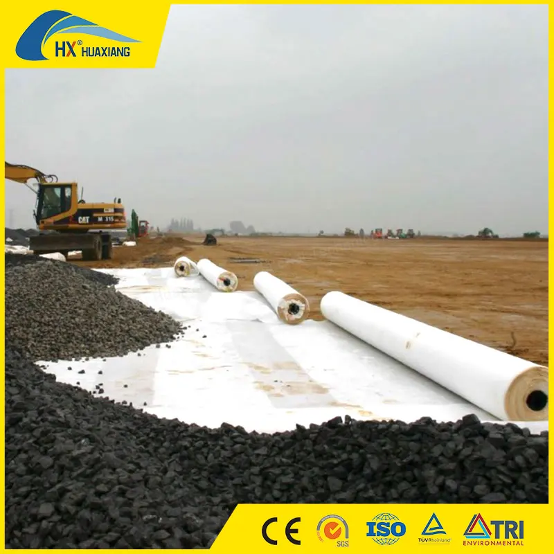 Needle punched nonwoven nonwoven fabric PP/PET polypropylene polyester fiber nonwoven geotextile for filtration and drainage