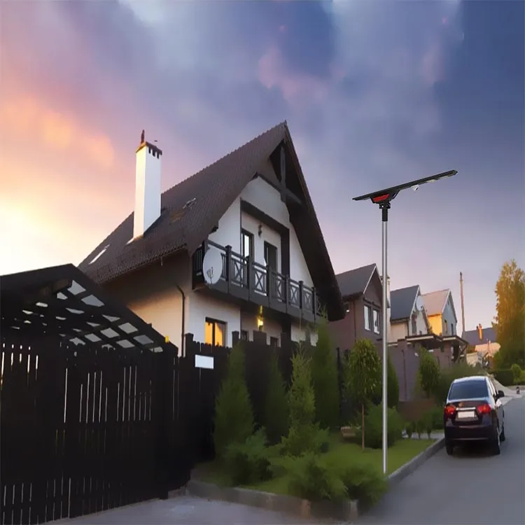 MIC Aluminum Smart Lighting System 36V solar panel Integrated Solar Street Lights With Cctv Camera