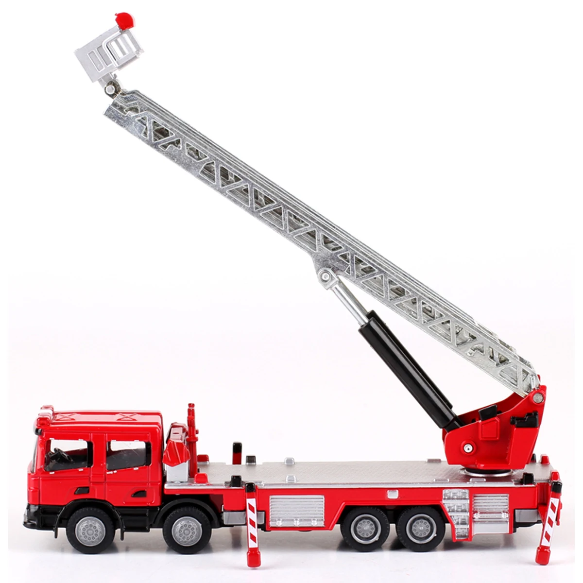 Diecast construction machinery 1:50 LADDER FIRE ENGINE Alloy Simulation model toys
