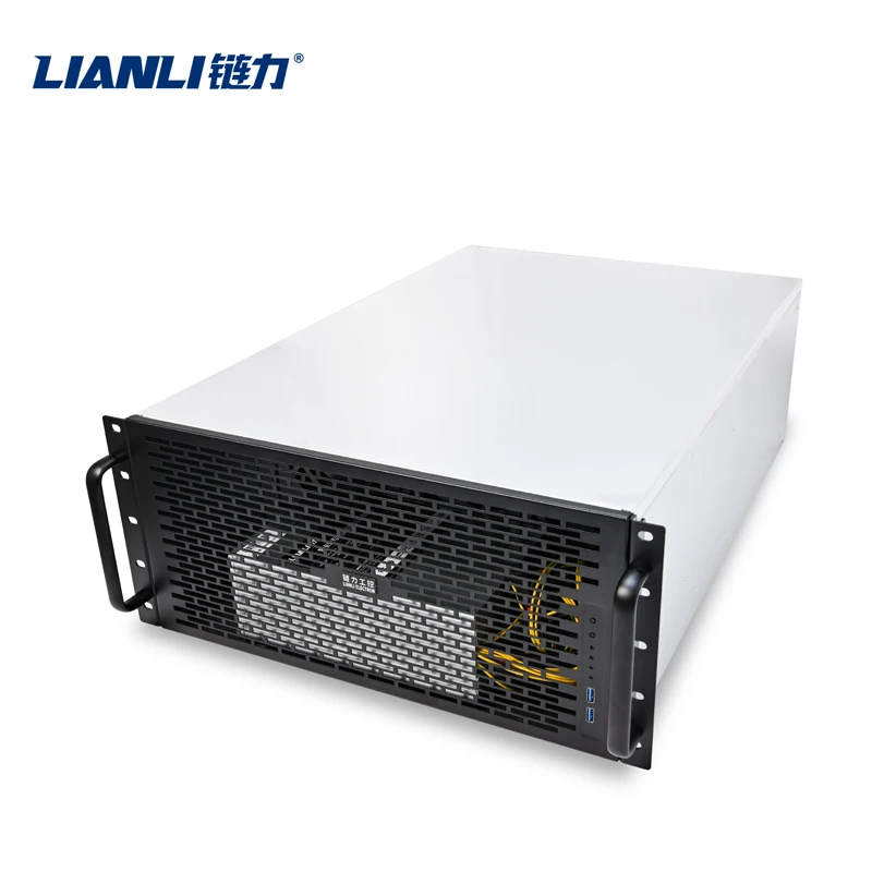 LIANLI Aleo case server X98 X99 E5 IDC Data Center for Aleo home  RTX 3060 3070 3080 GPU E5 2696 2698 2699 v4