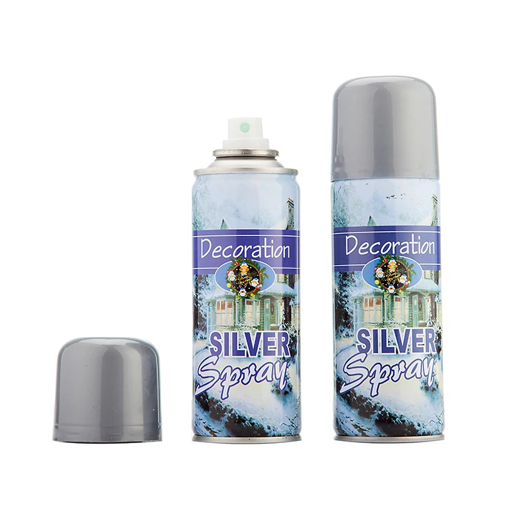 Wholesale Can Be Customized High Quality OEM Christmas Decoration Gold Silver Metallic Spray Paint