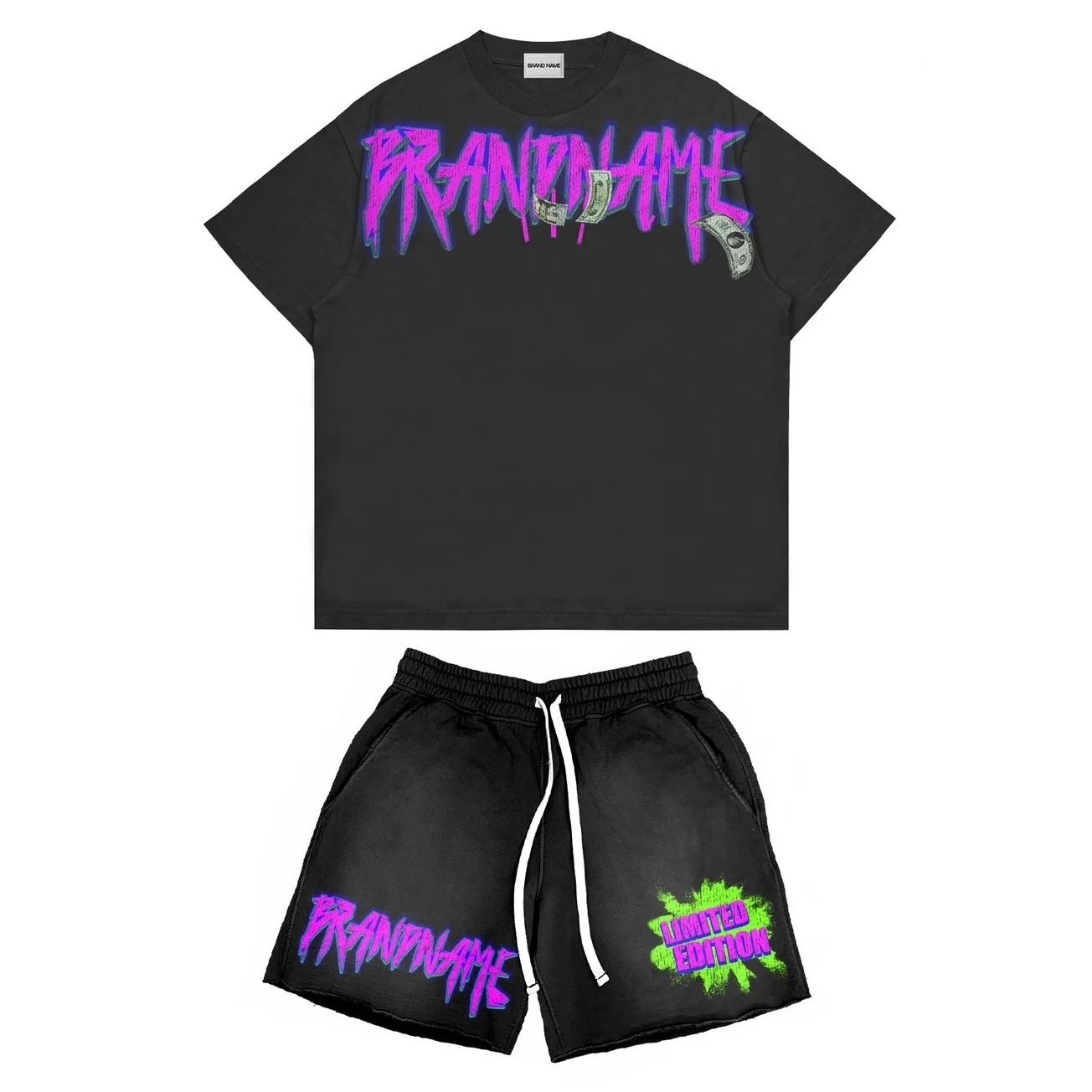 Summer Kids T Shirt Shorts Streetwear Big Kids Designer Cloths Luxury Designer Clothes For Kids