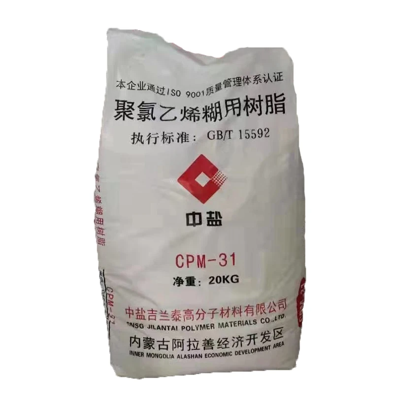 Chinese manufacturer international price plastic raw material Pvc paste resin CPM-31 model