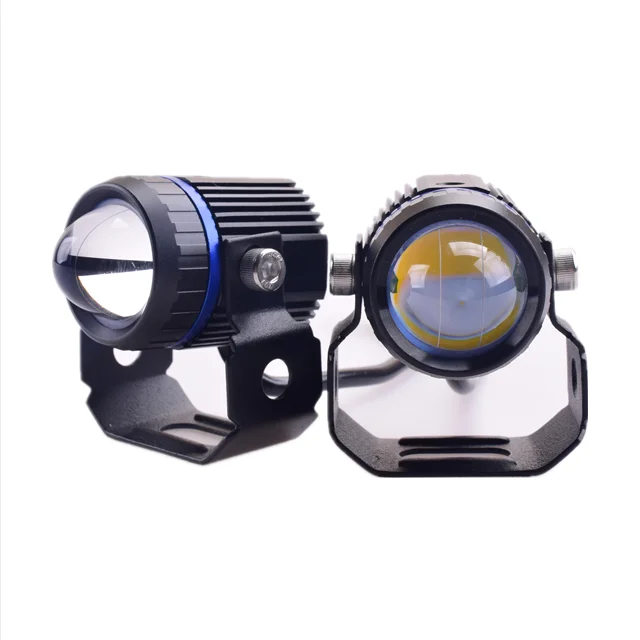 Dual Color 40W M1A New Aluminum Alloy High Power Motorcycle Led Headlight Head Light