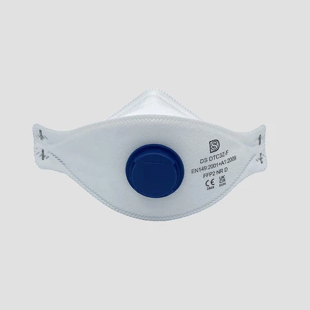 AS/NZS 1716 P2 Industrial Filtering Face Pieces DTC3Z Particulate Respirator With Exhalation Valve