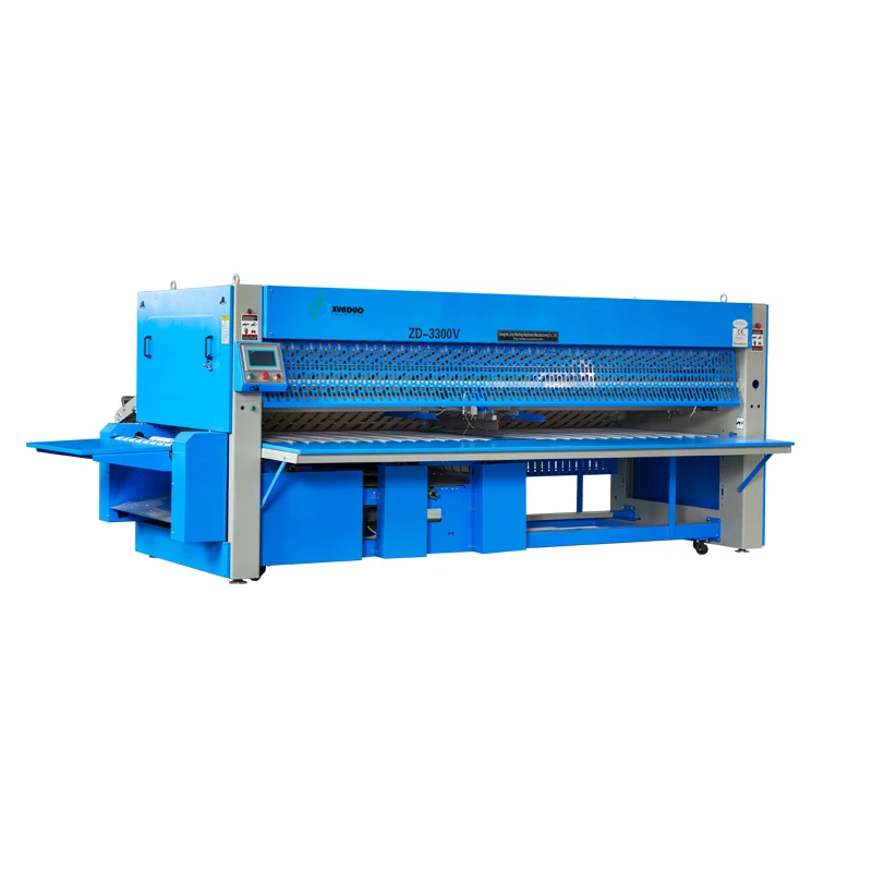 2400mm fully automatic folding machine / laundry sheet folder