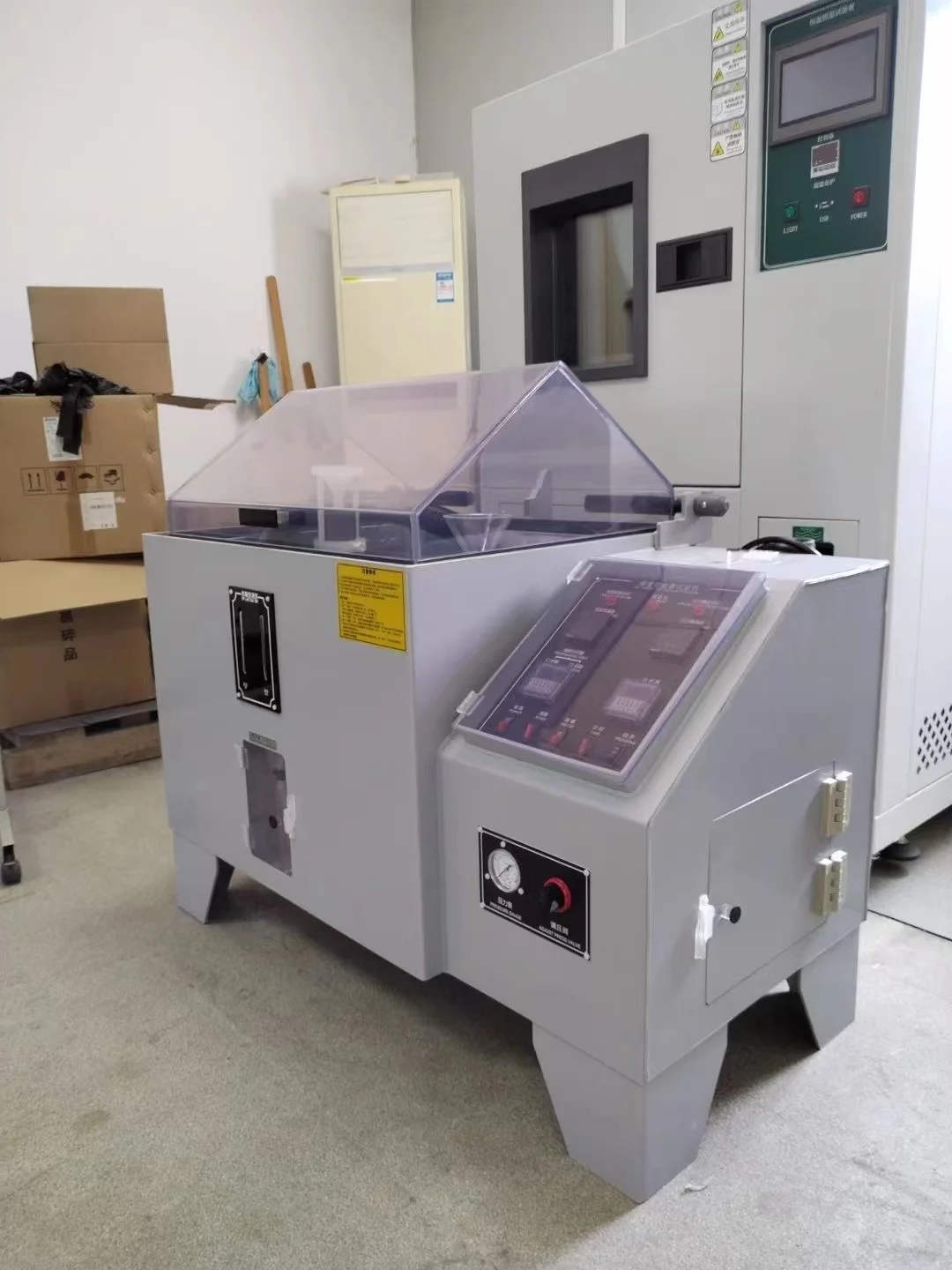 Environmental Testing Equipment 108L Salt Spray Chamber for Electroplating Salt Spray Test