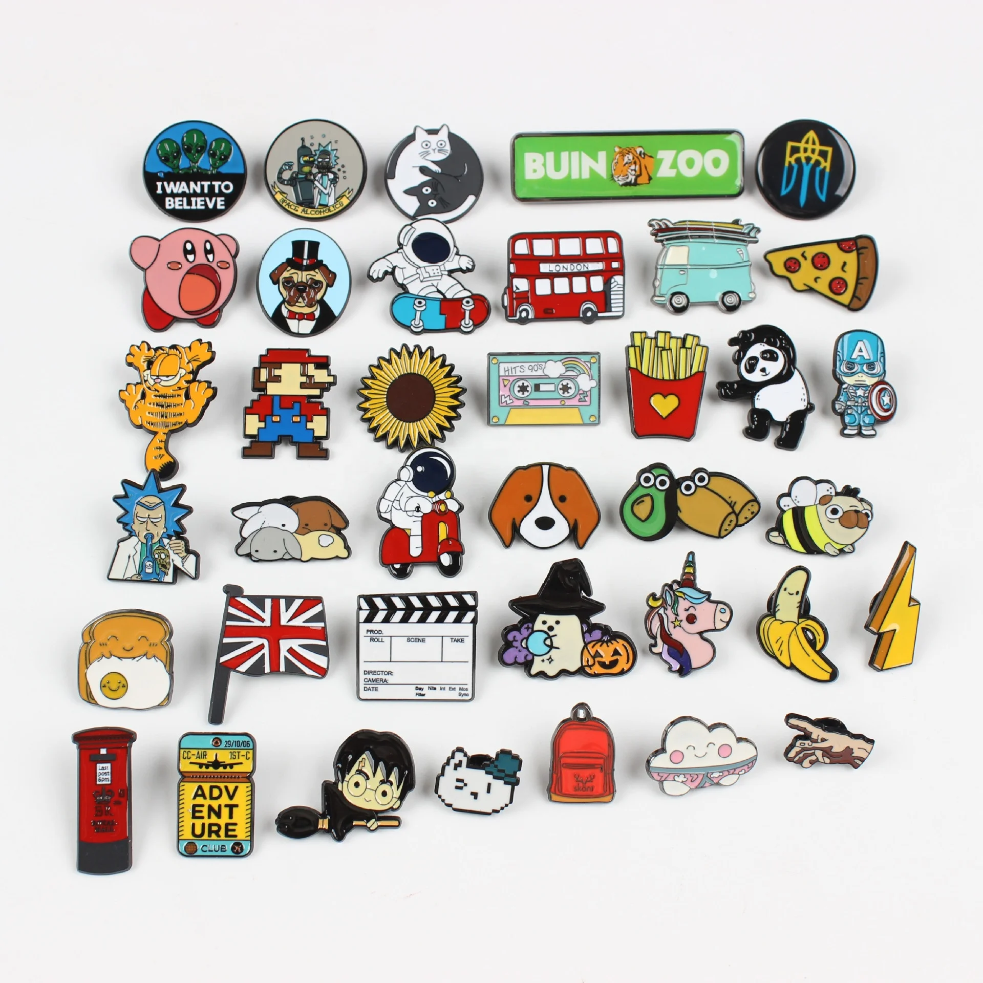 Wholesale Custom Design Metal Lapel Pin Soft and Hard Enamel for Promotion