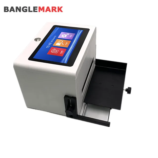 Manual Desktop Inkjet Cup Pad Printer Printing Machine For Print Date Batch Number Logo