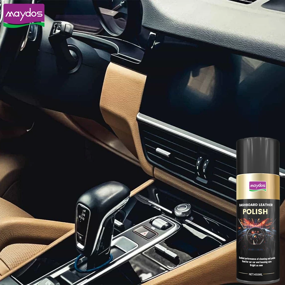 Maydos Car Wax Polish Dashboard Polish Spray Car Care Leather Protection Polish
