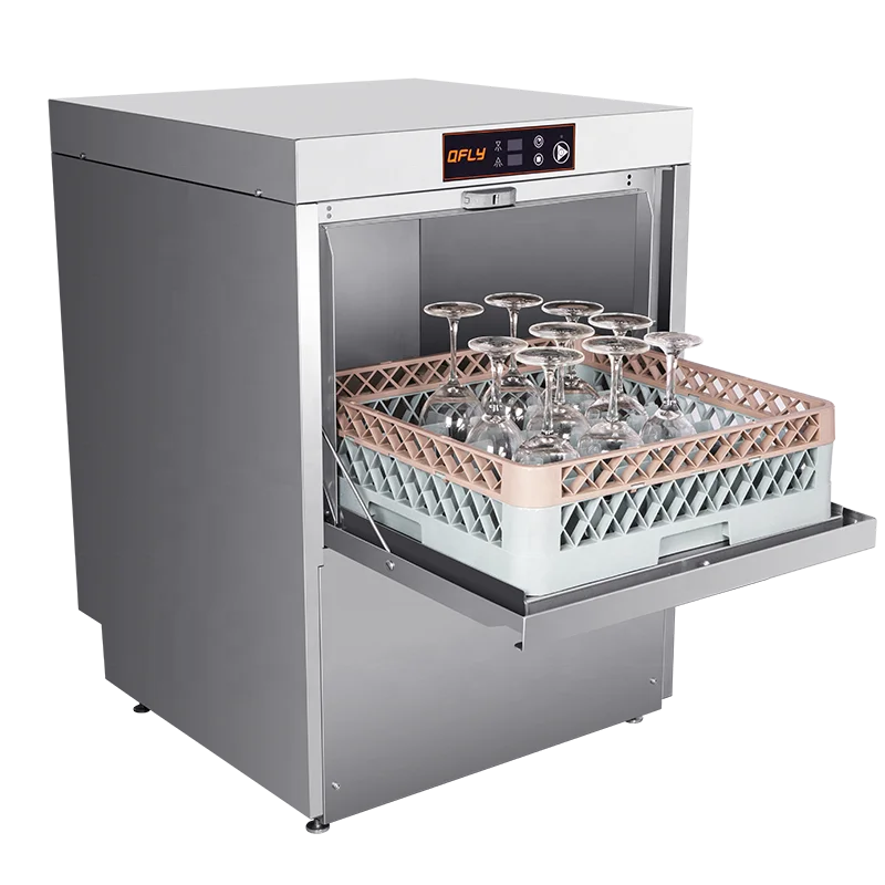 Commercial 304 Stainless Steel Undercounter Dishwasher Undercounter Dishwasher For Hotel Restaurant