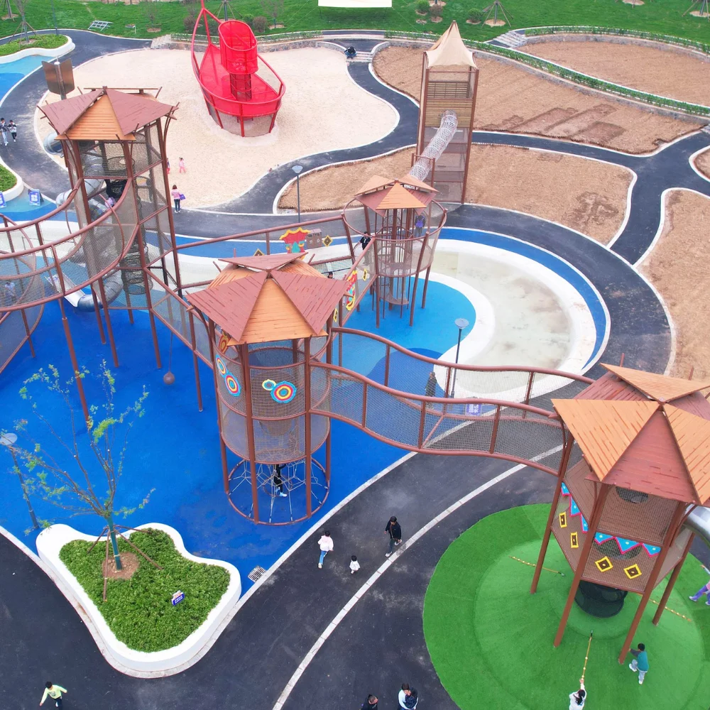 Commercial Indoor/Outdoor Soft Playground Equipment for Preschool Kids Wood Climbing Swing with Educational Home Garden Occasion