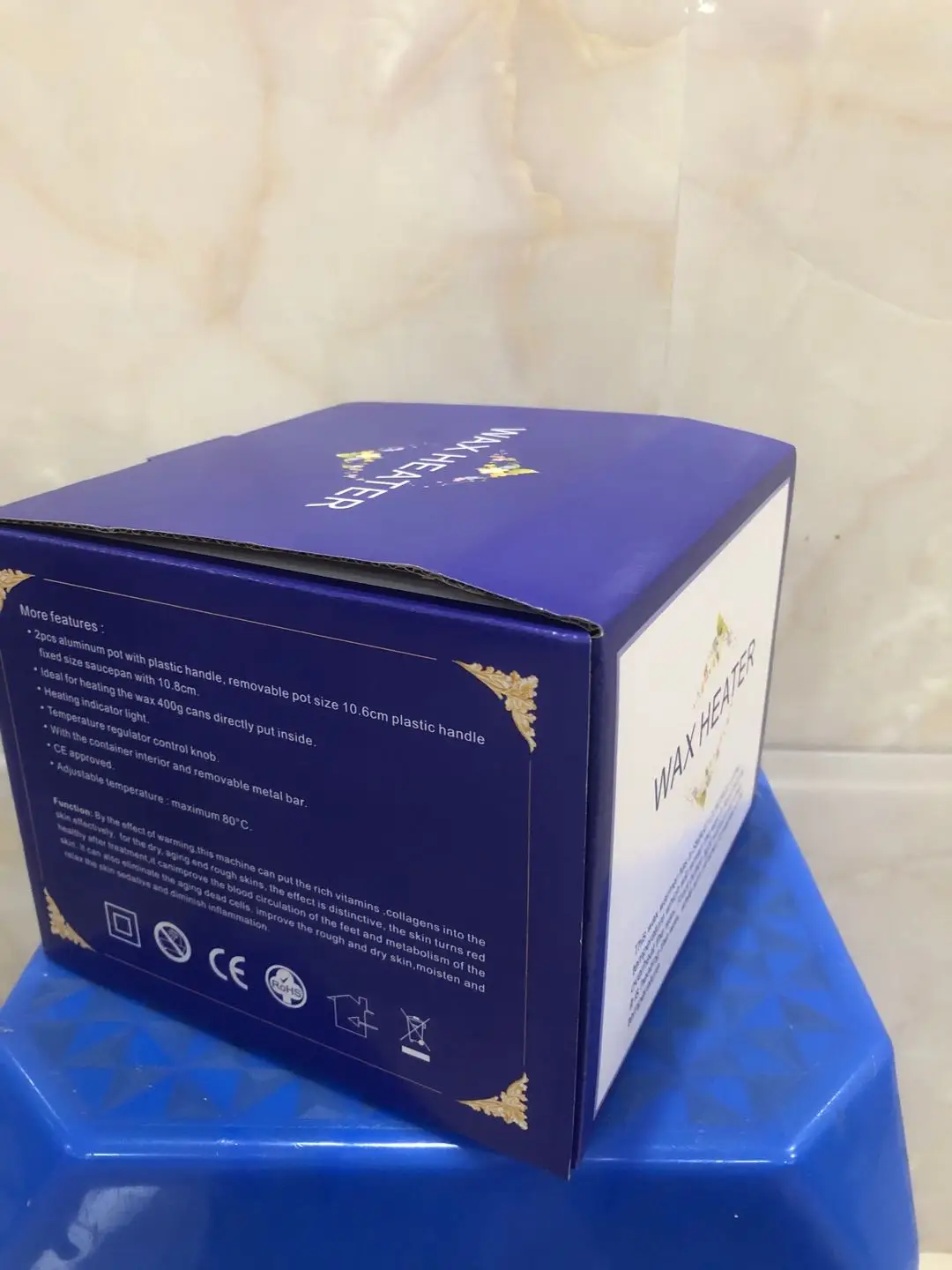 Custom LOGO Wax Heater Machine Hair Removal Kit Epilation Cire Wax Machine Wax Cartridge