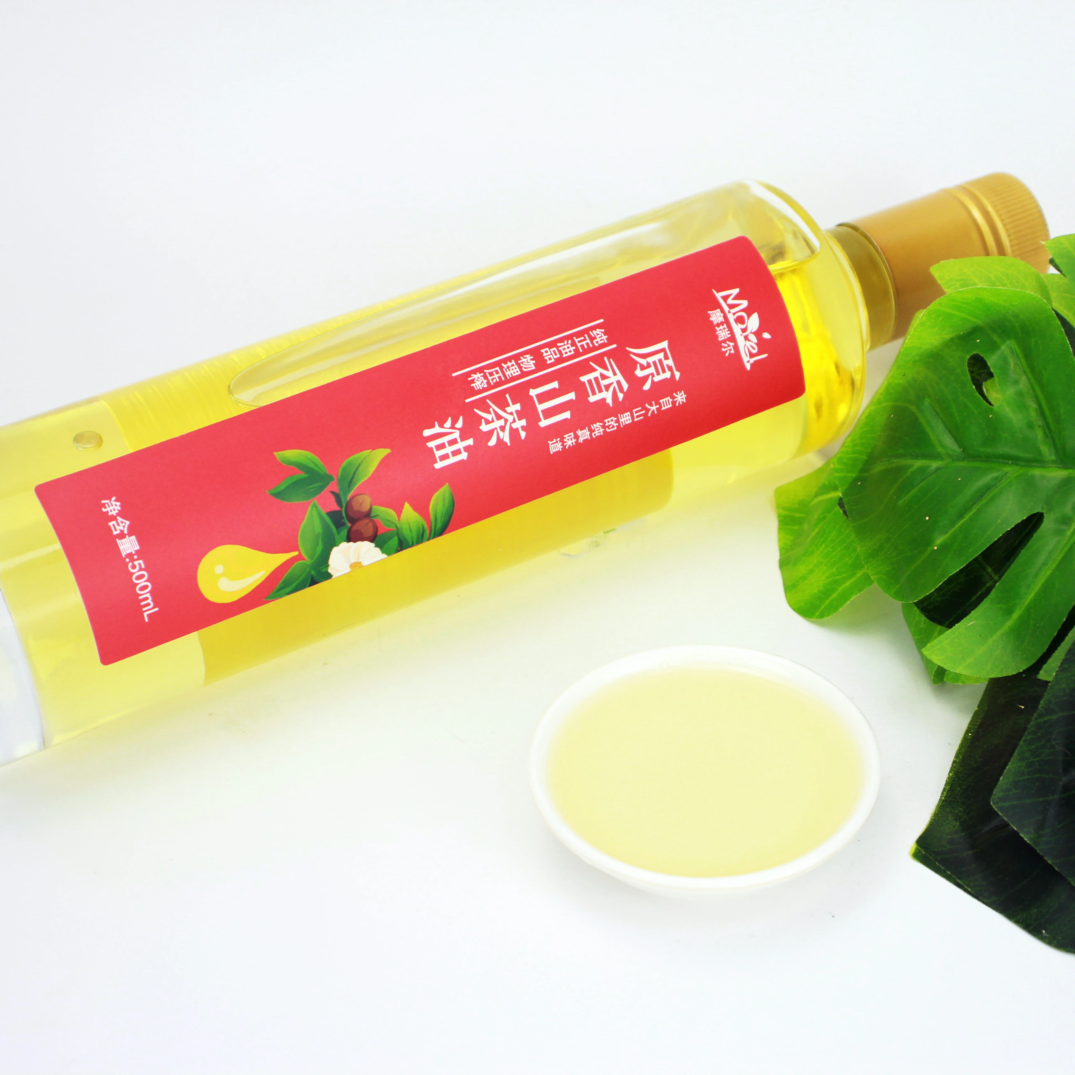 High Quality Natural Camellia Oil Tea Seed Oil For Cooking 500ml*2