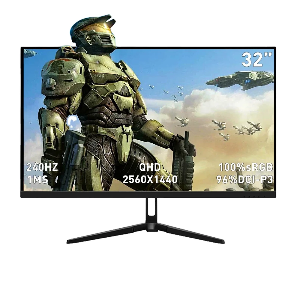 Лидер продаж 144 240 Гц ПК светодиодные игровые мониторы без границ 24 27 32 34 40 49 дюймов настольный компьютер игровой 2 К 4 ЖК-монитор