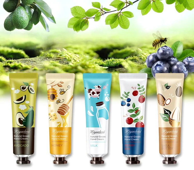 100% natural plant hand cream moisturiser soft for hands suitable very dry skin Whitening Hand Lotion Cream