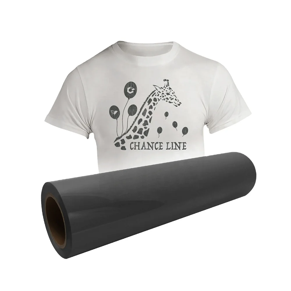 High Quality PU Heat Transfer Vinyl Rolls Easyweed Textile Film For Clothes