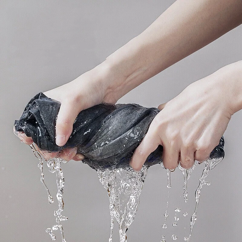 Factory wholesale High absorbent water microfibre south korea 30*40cm 300gsm fabric non woven cleaning towel