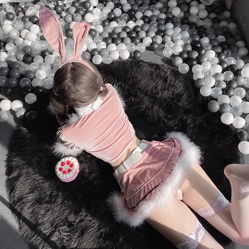 Christmas costume cosplay Cute bunny sexy uniform seductive maid costume stage performance costume