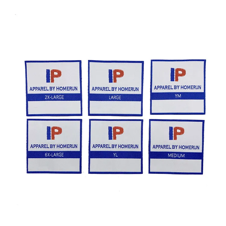 OEM Manufactarer Hand made Successive Serial Number Labels For Police Garment
