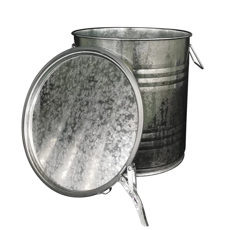 5gallons15l 20L 25L 30L 35L 50L 60L 100L 120L перерабатываемое черное оцинкованное железное ведро со льдом