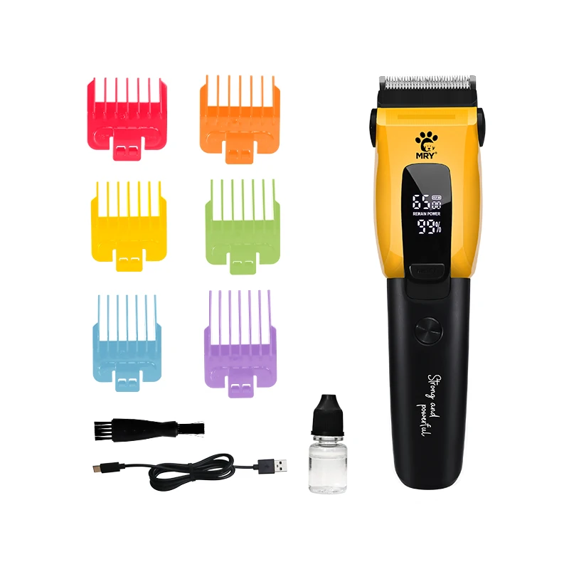 MRY Professional Pet grooming Kit Rechargeable Dog Hair Trimmer Dog Grooming Machine Hair Cutter Machine For Dogs