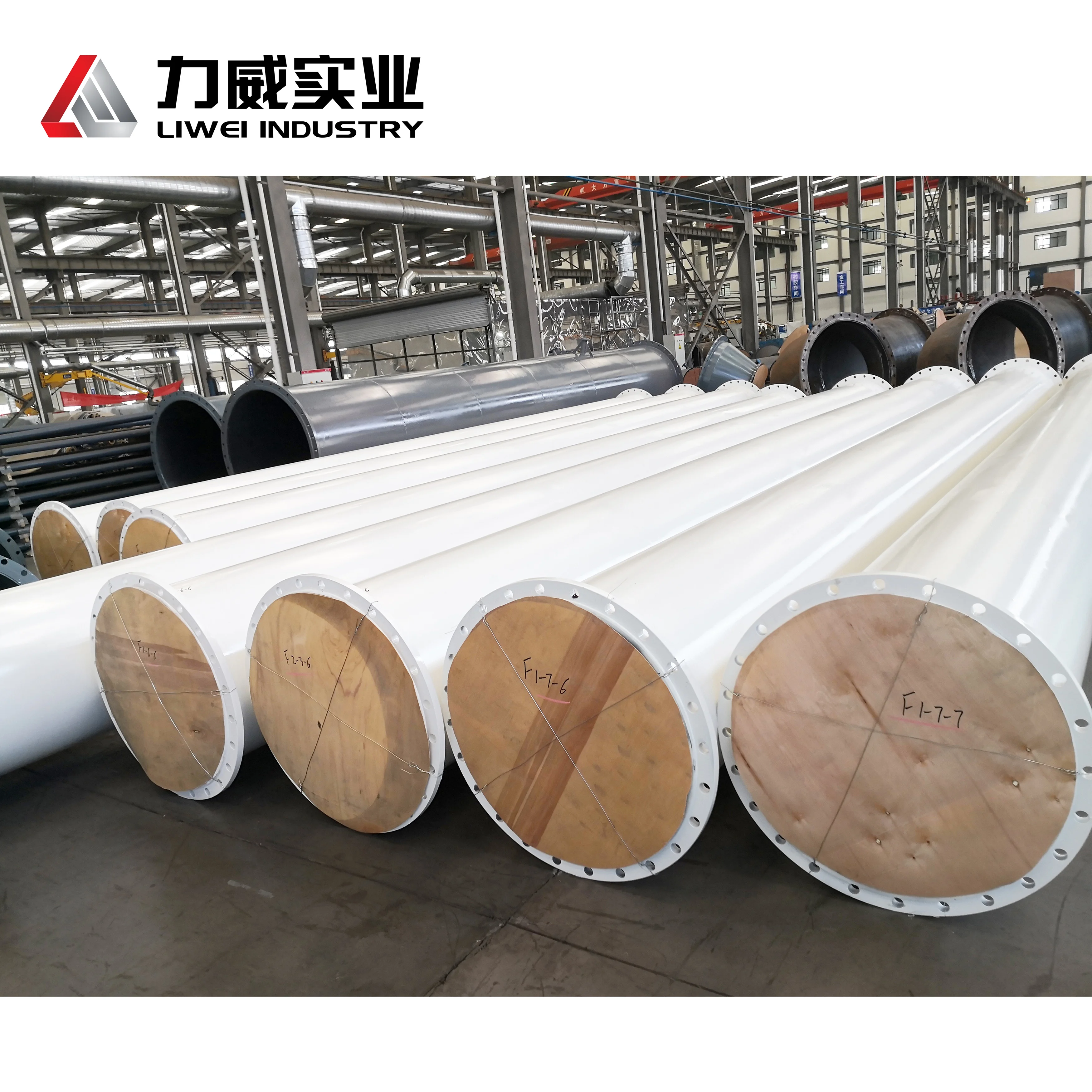 High Hardness Carbon Steels Pipe With Alumina Ceramic Tile Lined  tailings pipeline