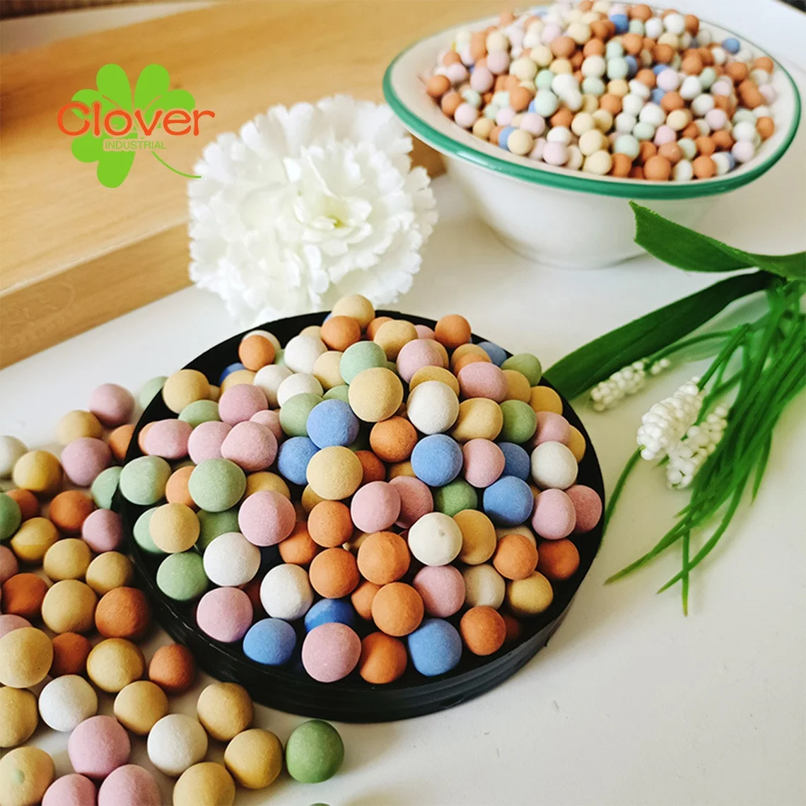 LECA Explanded Clay Pebbles, 14-16mm Lightweight Clay Aggregate for Hydroponic Growing, Premium Grow Media for Orchids