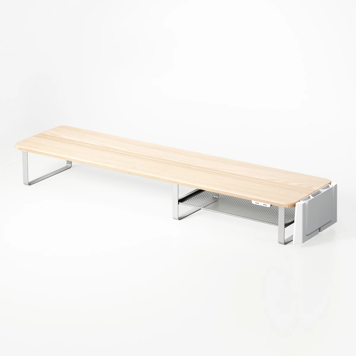 New Product Dual Monitor Stand Riser PC Stand for 2 Monitors Computer Monitor Stand riser with USB-C