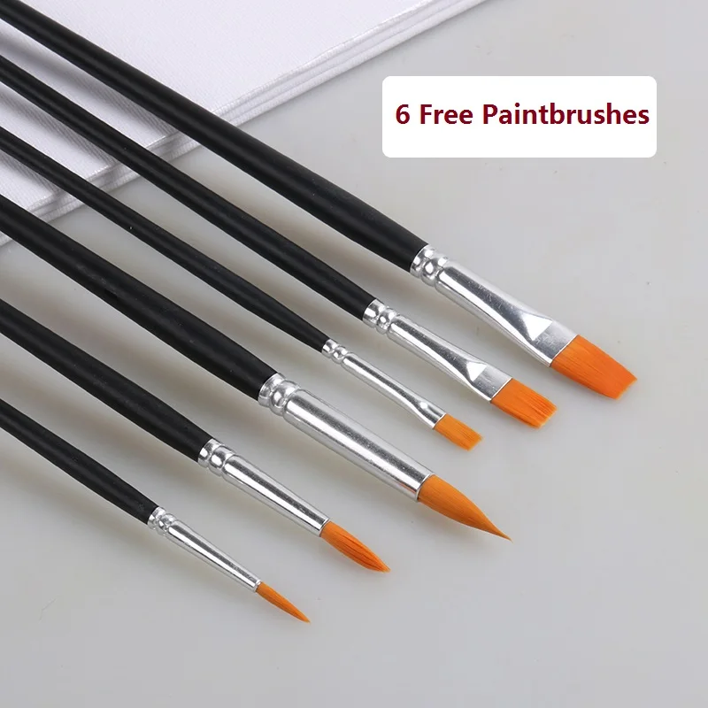 Factory Price 24 Colors 35ml Acrylic Paint Tube Custom 24 Colors Acrylic Paint Set