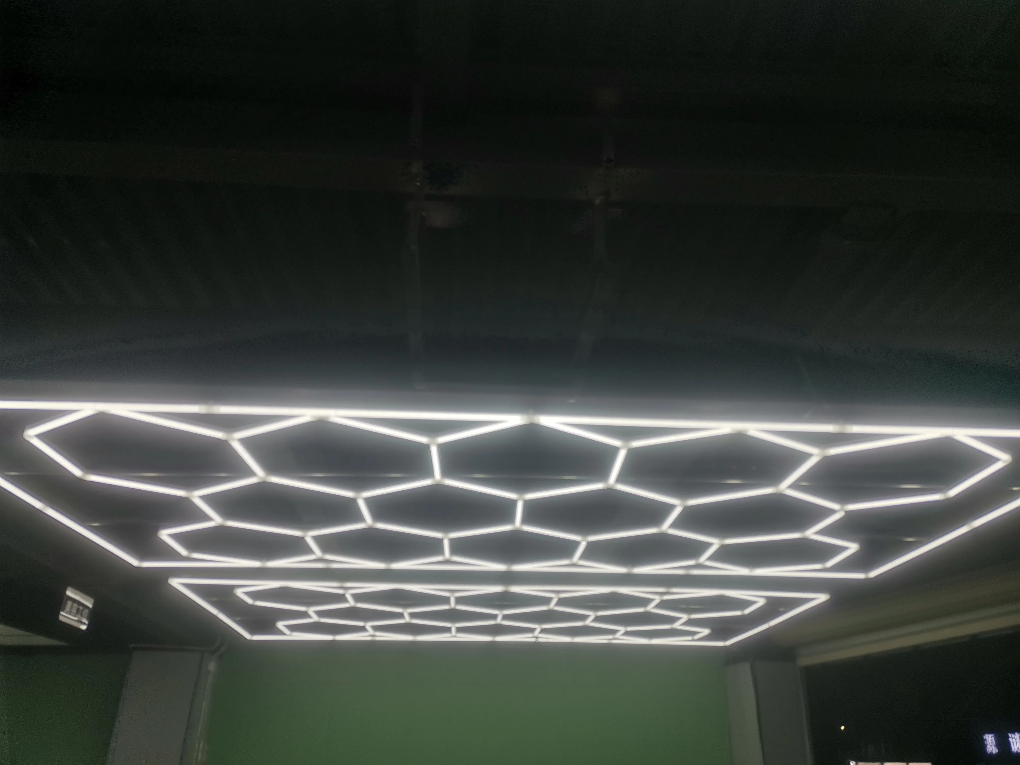 2024 new honeycomb hexagonal wall lamp dimmer led touch light quantum lights connector