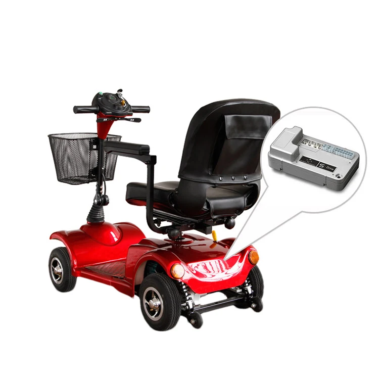 4 Wheels Electric Mobility Scooter Walker Vehicle Scooter For Elderly People