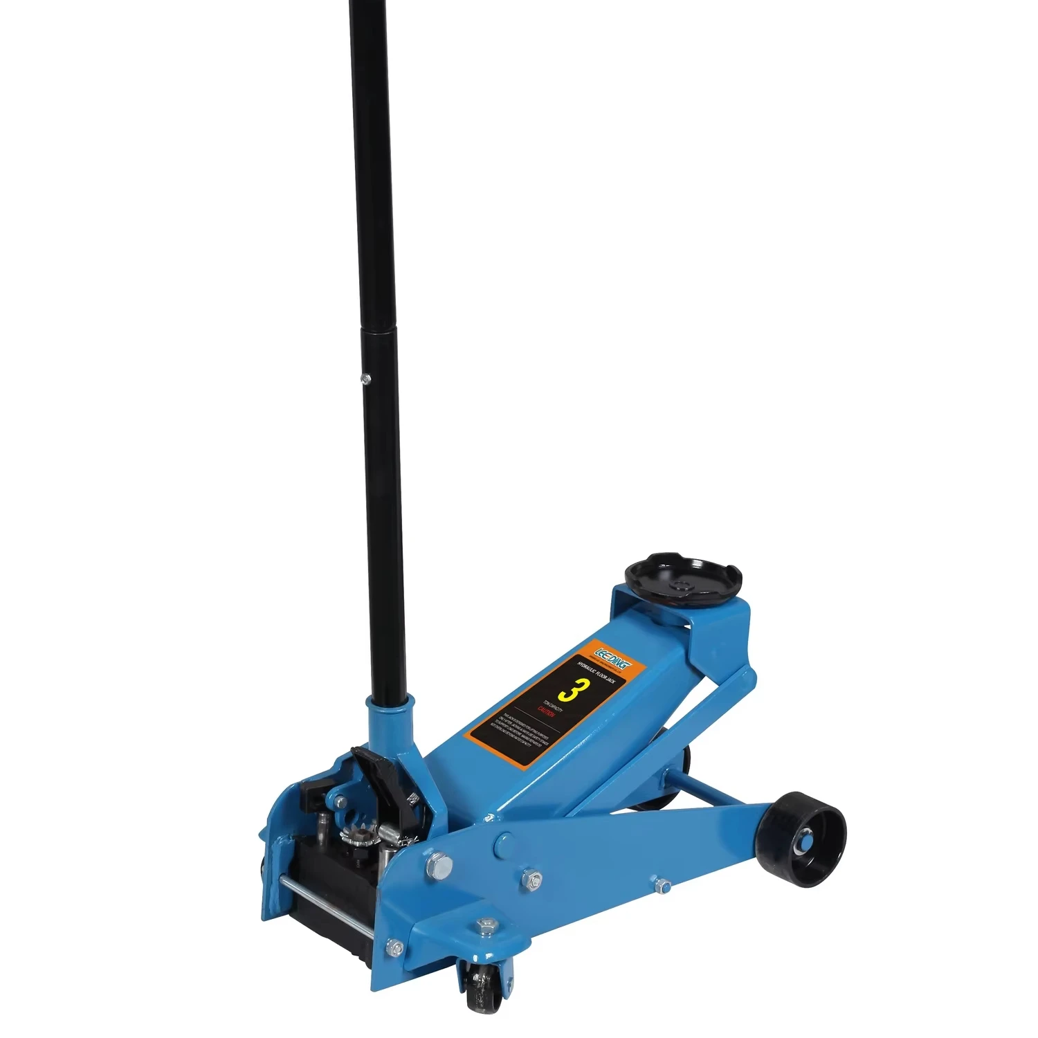3T Hydraulic Steel Floor Jack Pneumatic Car Jack with 3 Ton Capacity