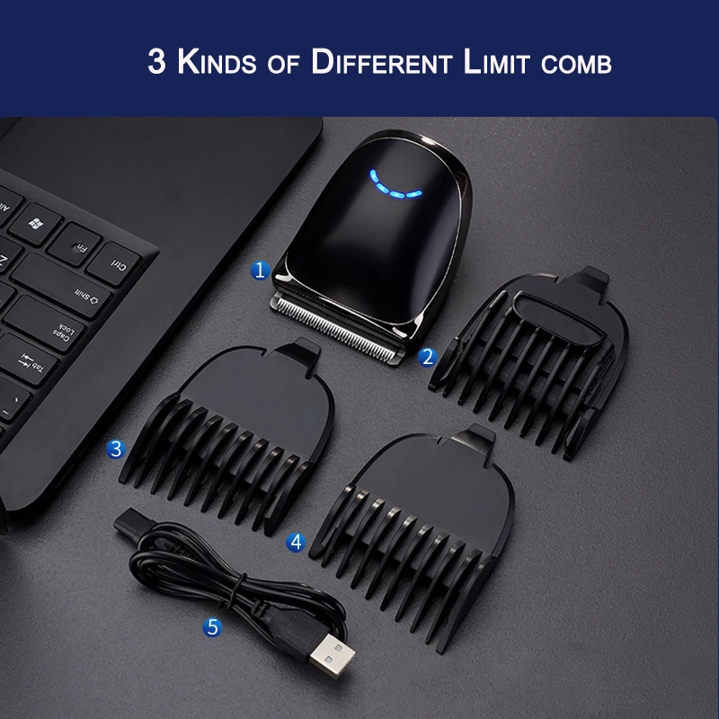 Wholesale best seller rechargeable men hair clipper USB Charge men electric hair trimmer for men