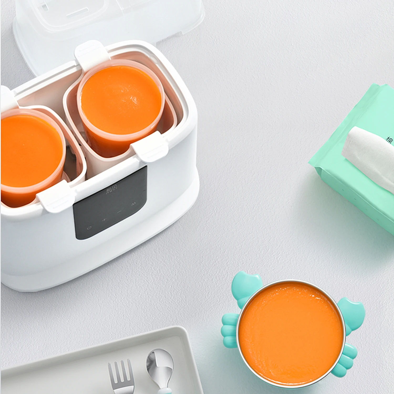 Hot Sale Electric Baby Bottle Warmer 3 in 1 Quick Heat Digital Baby Food Heater Milk Bottle Warmer