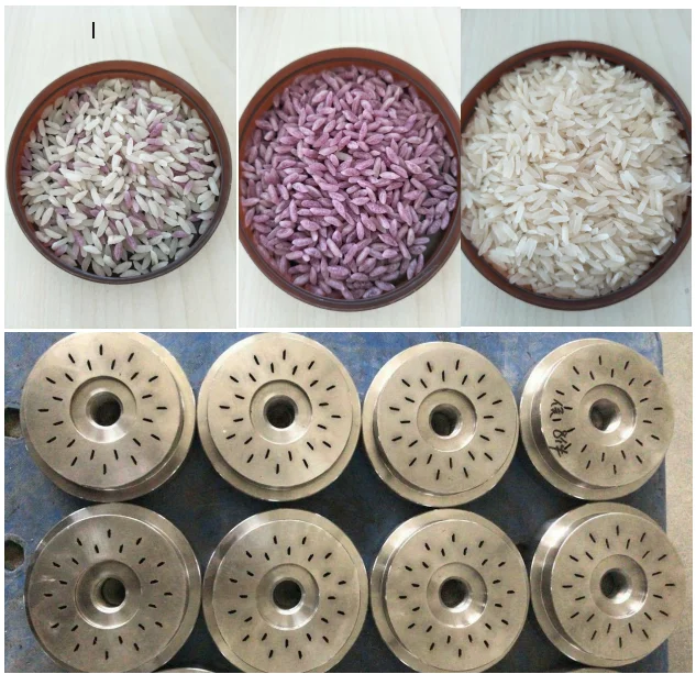 Automatic industrial fortified rice processing machine with 500kg/h capacity