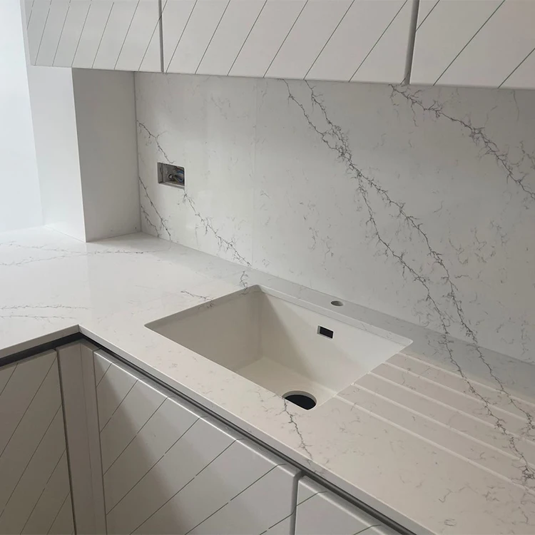 Polished New Quartz Stone Countertop with High Quality