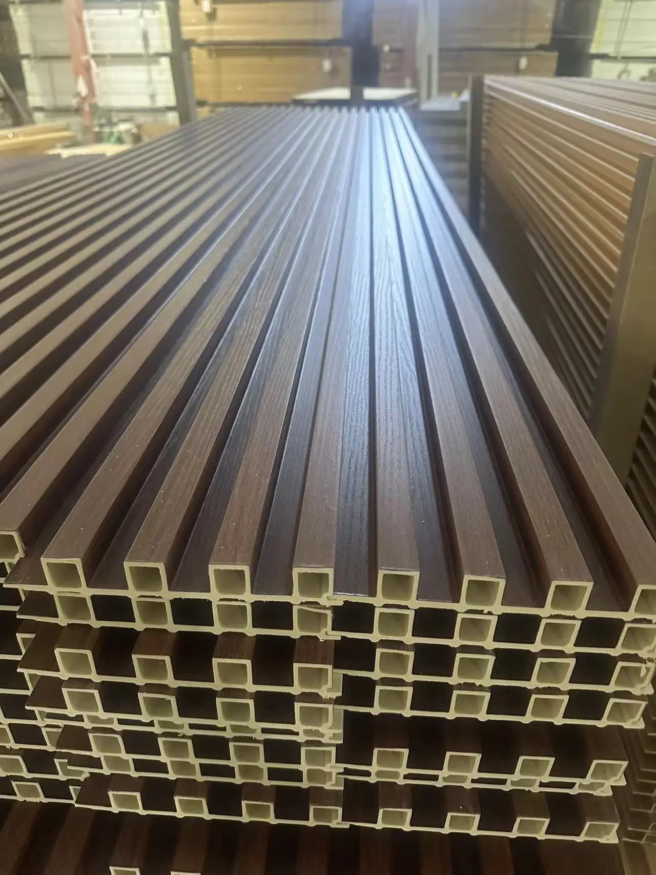 Interior Modern 3D Design WPC Facade Wall Panel and Other Boards for Decoration