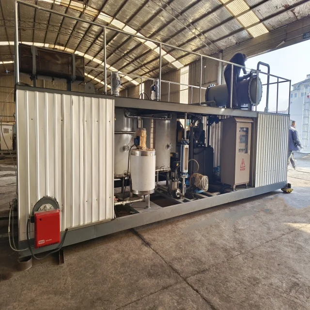 Diesel Oil Burner Heating Automatic Temperature Control Jumbo Bag Bitumen Decanter