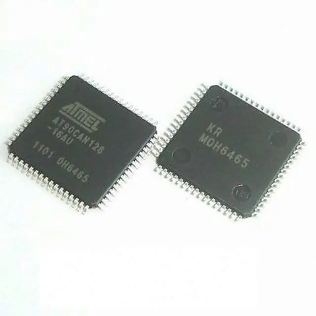 AT90CAN128-16AU MCU 8-bit AT90 AVR  128KB Flash 3.3V 5V 64-Pin TQFP AT90CAN128