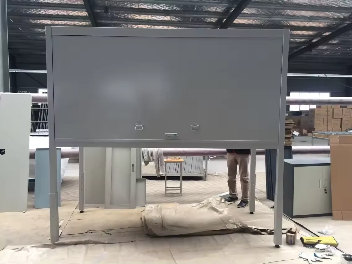 Knocked Down Structure Garage Storage System Metal Car Parking Storage Cabinet/Cold Rolled Steel Over Car Bonnet Storage Design