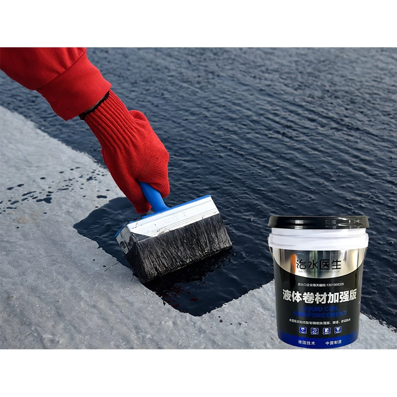 Водонепроницаемая потолочная бетонная крыша битум покрытие жидкая мембрана для гаража гидроизоляционная краска Dpm