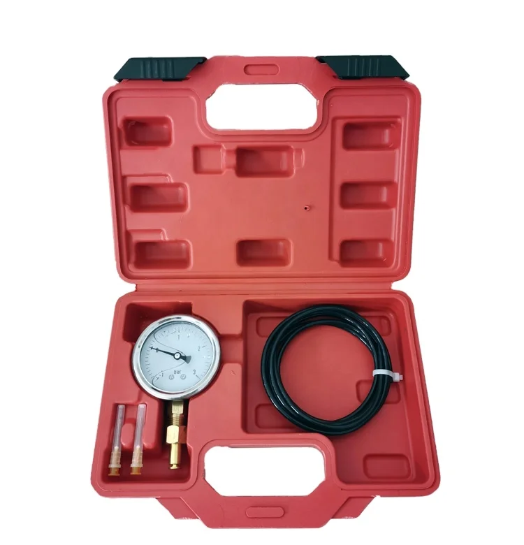 Turbocharger Pressure Tester 1- 3 Bar Fuel Injection Pressure Tester Gauge turbocharging Pressure Gauge