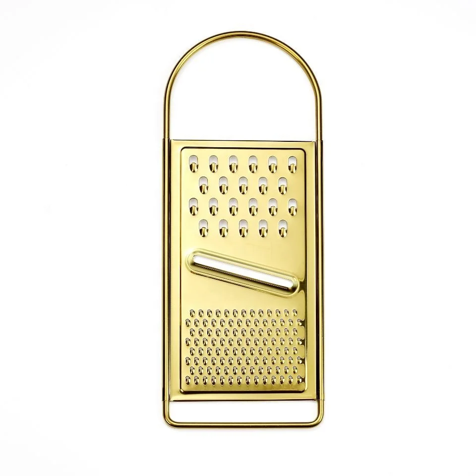 Factory Price multifunctional  Kitchen Tools Manual Gold color  Vegetable/Cheese/Garlic Grater